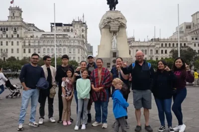 historic center free tour lima